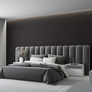 Raphael Extra Wide Panel Bed – Luxury Upholstered Bed Frame